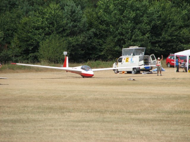 Fluglager des NNZC in Wilsche